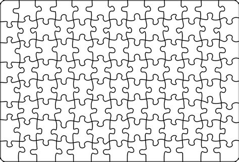 Jigsaw Puzzle Clipart Black And White Free