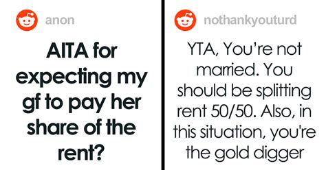 “she s being a gold digger” the internet cannot believe the audacity of this guy after he