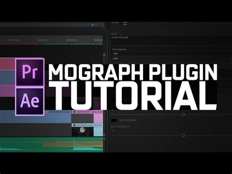 Silahkan download file undangan digital diakhir artikel. (8) MoGraph Plugin Tutorial + FREE Template | Premiere Pro ...