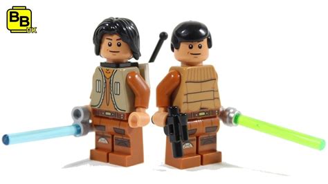 Lego Star Wars Rebels Ezra Bridger Season 1 And 3 Minifigure Creation Youtube