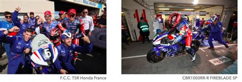 Fcc Tsr Honda France Fights Back To Win Second Fim Endurance World
