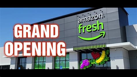 Amazon Fresh Opening In Murrieta California Youtube