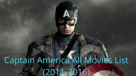 Captain America All Movies List2011 2016budget And Box Officeimdb