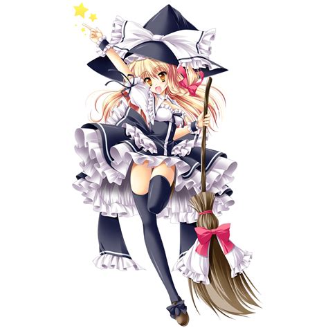 Kamiya Tomoe Kirisame Marisa Touhou Highres 1girl D Adapted