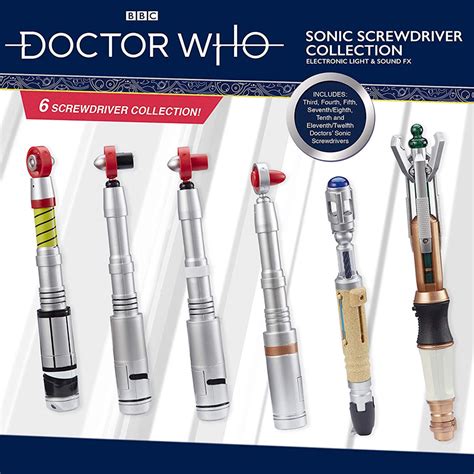 Set Com 6 Sonic Screwdrivers Da Série Doctor Who Blog De Brinquedo