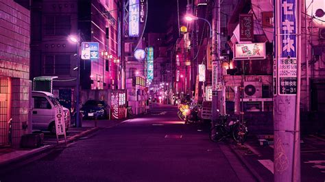 4k Tokyo Street Wallpaper Neon Wallpaper Neon Noir Aesthetic Images