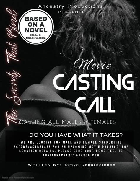 Holding Auditions For Lead Roles In Atlanta Ga Auditions Free