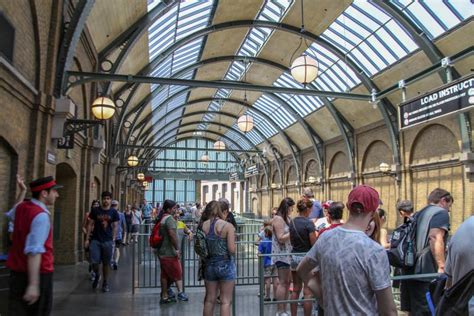 Railway Station Hogwarts Express Orlando Editorial Photo Image Of