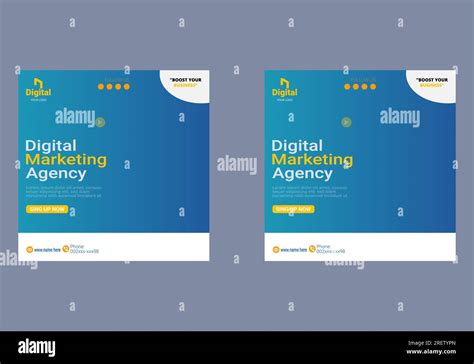 Marketing Strategies webinar banner invitation and social media post