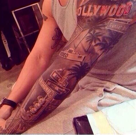 Hollywood Tattoo Sleeve Dope Tattoos Leg Tattoos Body Art Tattoos