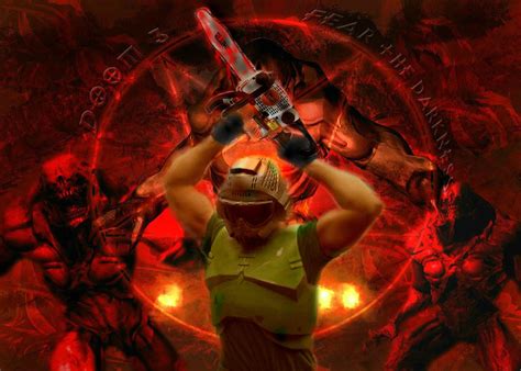 Doom Guy Cosplay Chainsaw By Doomguy141 On Deviantart