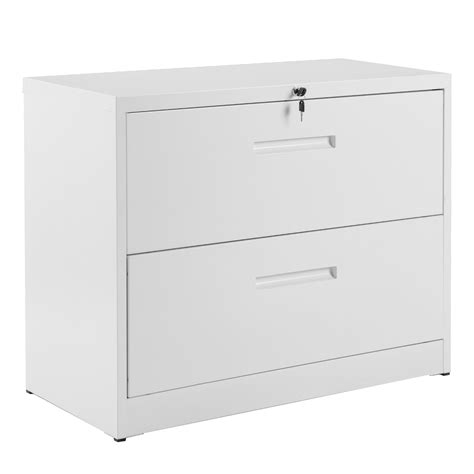 Bisley's filing cabinet range offers a refreshing take on the design classic, with a choice of internals so you can organise your storage how you need it. Metal File Cabinet, 2-Drawer Heavy-Duty Lateral File ...