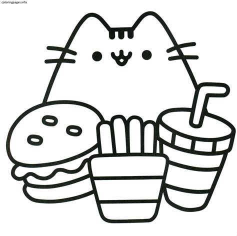 Grumpy Cat Coloring Pages - BubaKids.com