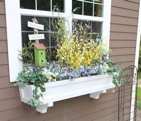 9 Creative Ideas For A Diy Window Box Window Boxes Diy Window Box