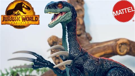 Mattel Jurassic World Dominion Sound Slashin Therizinosaurus Review