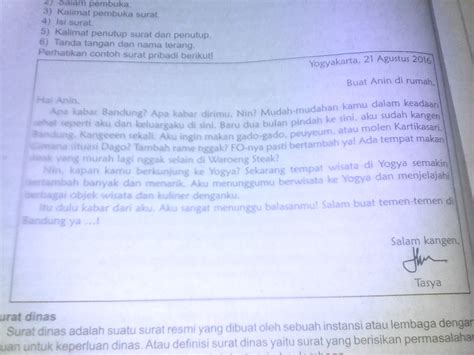 Tuliskan Contoh Penutup Surat Dinas | Contoh Skripsi