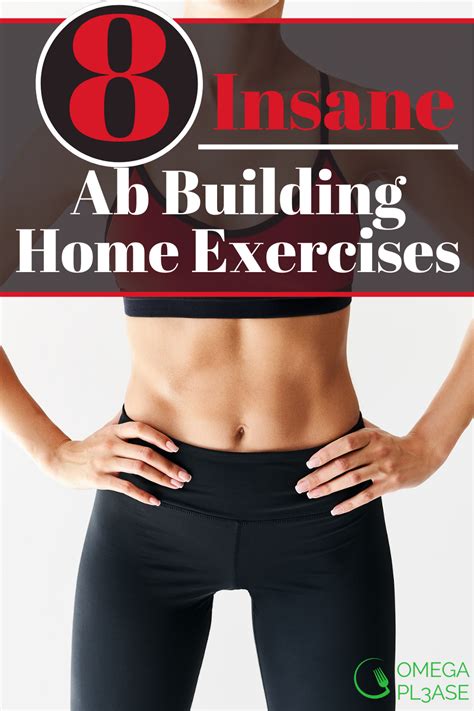 8 Insane Ab Building Home Exercises In 2021 Abs Workout For Women