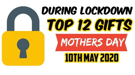 Best 12 Ideas On Mothers Day During Lockdown Celebrate At Home Youtube
