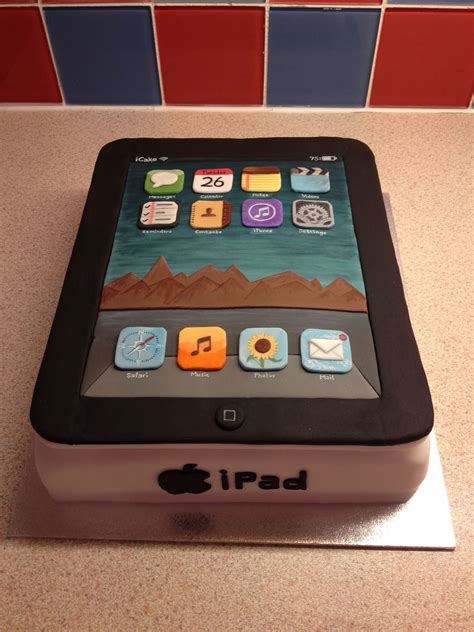 Portable, all the decoration is made of fondant. http://defendershield.com Laptop, Tablet, iPad, and Cell ...