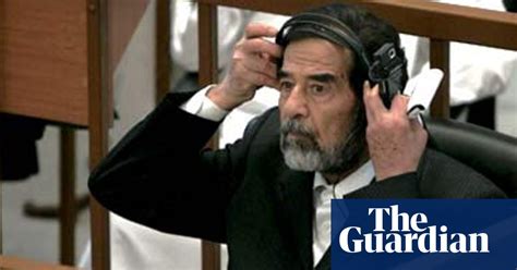 Saddam Co Defendants Deny Anfal Genocide World News The Guardian