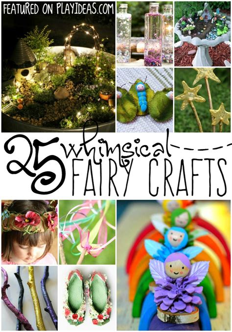 25 Whimsical Fairy Crafts For Kids Fairy Crafts Kids Fairy Crafts
