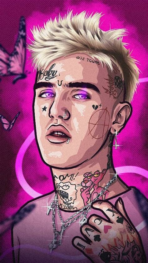 Cool Lil Peep Wallpapers Wallpaper Cave