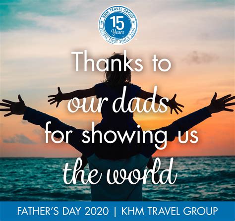 Happy Fathers Day 2020 Become A Travel Agent World Fathers Day