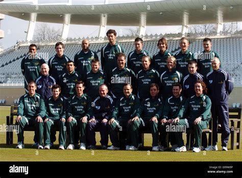 Cricket Nottinghamshire County Cricket Club 2006 Photocall Trent