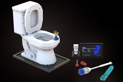 This Lego Toilet Is One Of The Most Popular New Ideas Entries That Brick Site