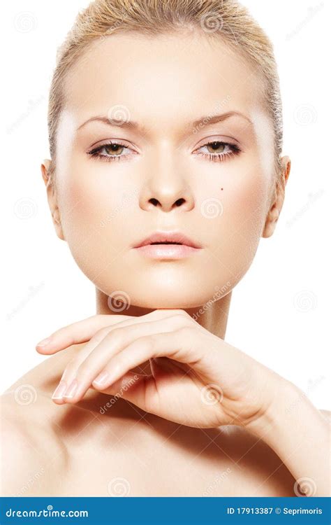 Wellness Spa Beauty Skin Soft Beautiful Model Stock Image Image Of