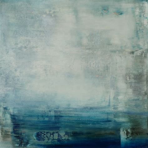 Oil Painting Abstract Sea Ocean Bay Atmospheric