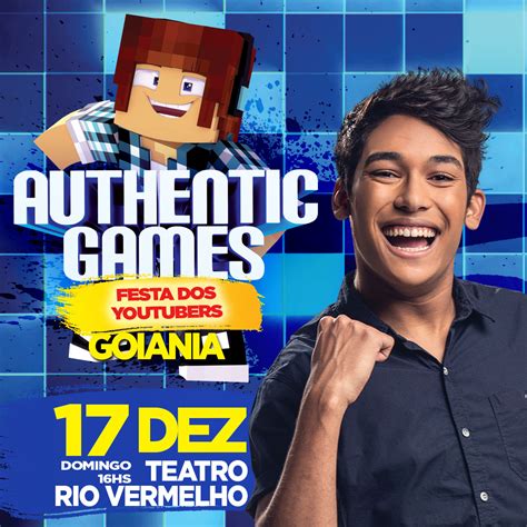 Authentic Games Festa Dos Youtubers Em Goiânia Patricia Finotti