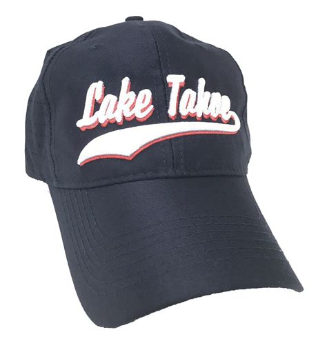 Souvenir Ball Cap Baseball Font Lake Tahoe Wholesale Resort Accessories