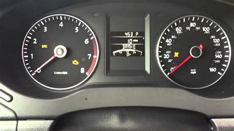 2014 Volkswagen Jetta Gauge Cluster On Start Up Youtube