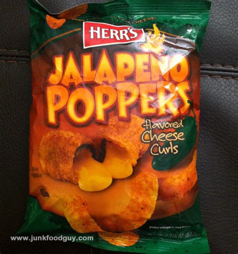Review Herrs Jalapeño Poppers Cheese Curls And Panic Attack My