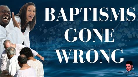 Baptisms Gone Wrong Funny Church Videos YouTube