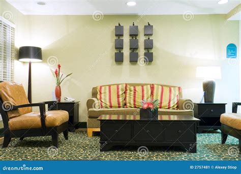 Hotel Lobby Stock Image Image Of Lobby Colorful Armchairs 2757481