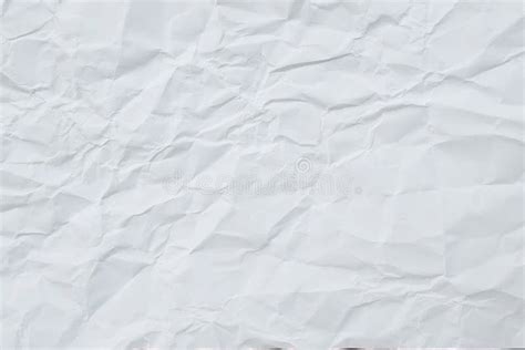 Plano De Fundo De Textura De Papel Branco Amassado Imagem De Stock