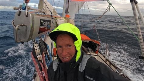 South Africa S Kirsten Neuschafer Wins The Golden Globe Sailing Race Npr