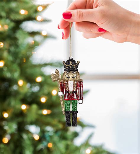 Nutcracker Christmas Tree Ornaments Set Of 2 Eligible For Promotions