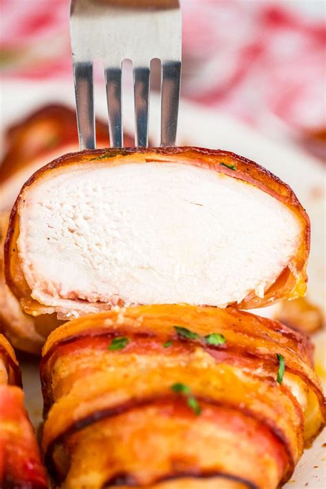 Bacon Wrapped Chicken Breasts Recipe Sweet And Savory Meals