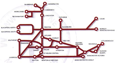 Northern Trains Rail Maps