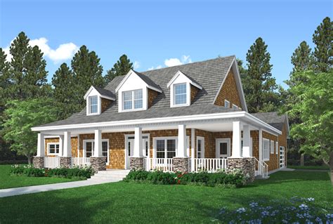 Classic Southern Style House Plan 7421 Angel