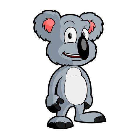 Koala Cartoon Character Clipart Best