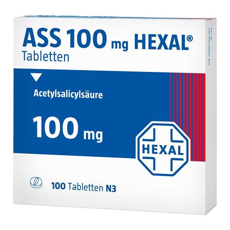 Ass 100 Hexal Tabletten 100 St Delmed