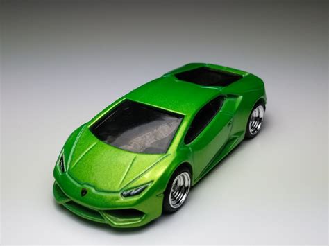 Hot Wheels Lamborghini Huracan Lp Green Custom Real Etsy