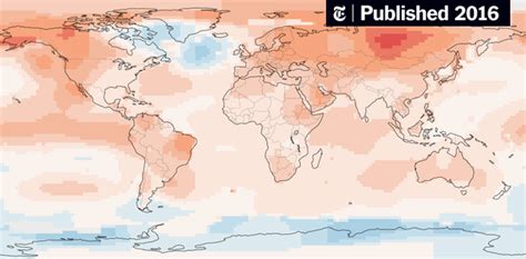 The Hottest Year On Record The New York Times