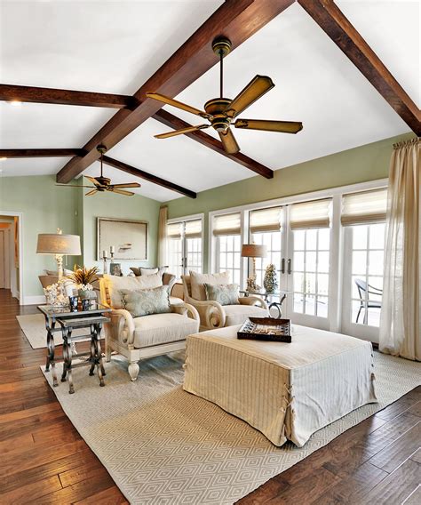Tackling a ceiling repair or replacement no longer needs to feel like a burden. How to Size and Install a Ceiling Fan | Vaulted ceiling living room, Vaulted living rooms ...