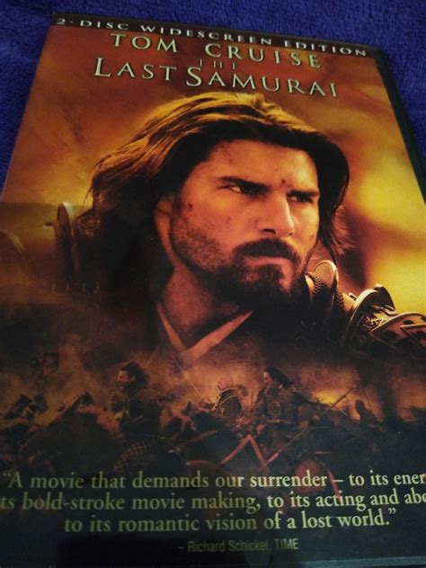 dvds the last samurai two disca widescreen edition filme e série usado 45223979 enjoei