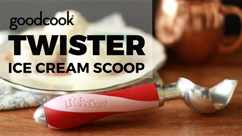 Twister Ice Cream Scoop Good Cook Products Youtube